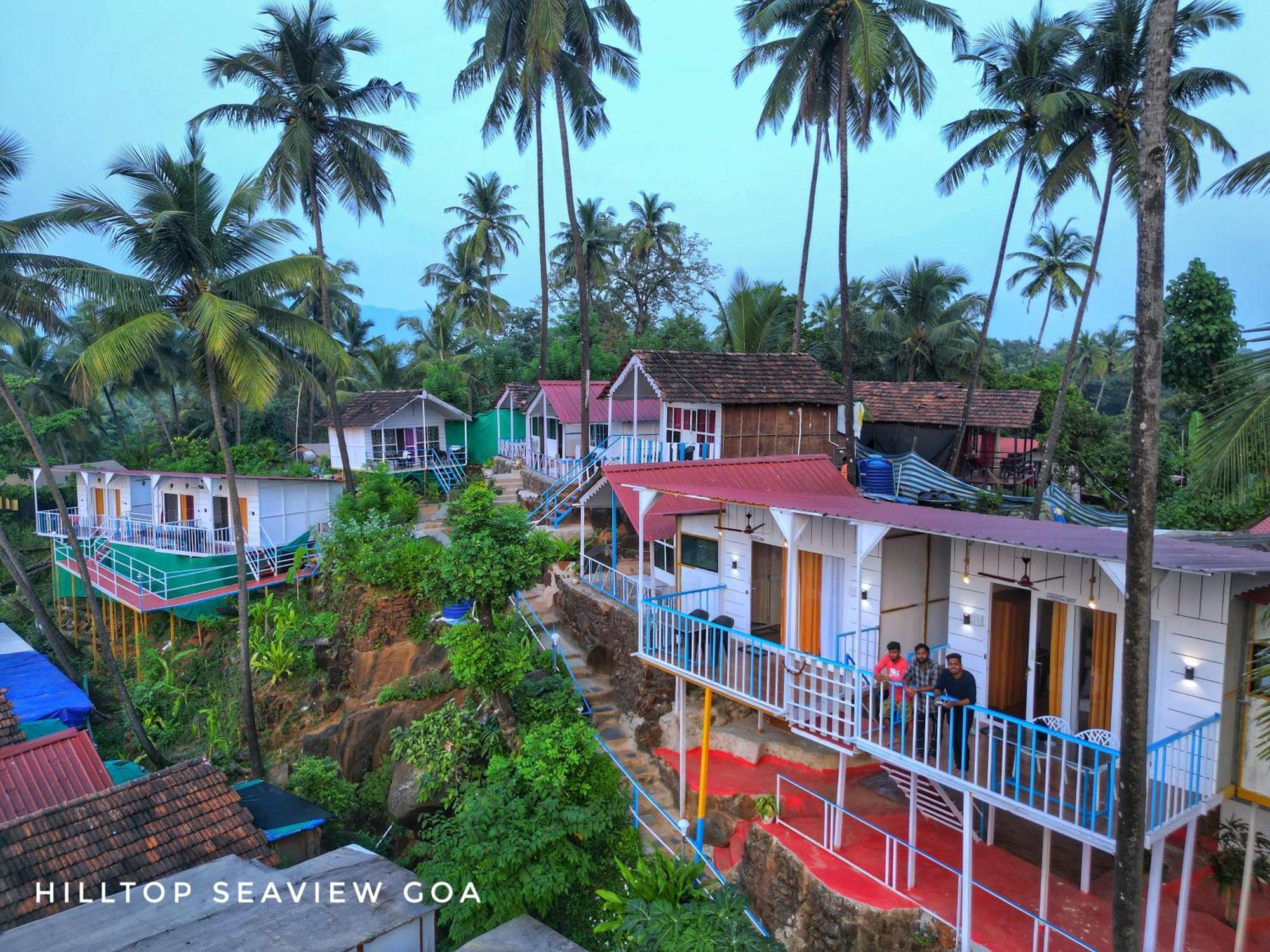 Hotel Hilltop Seaview Palolem Goa Esterno foto