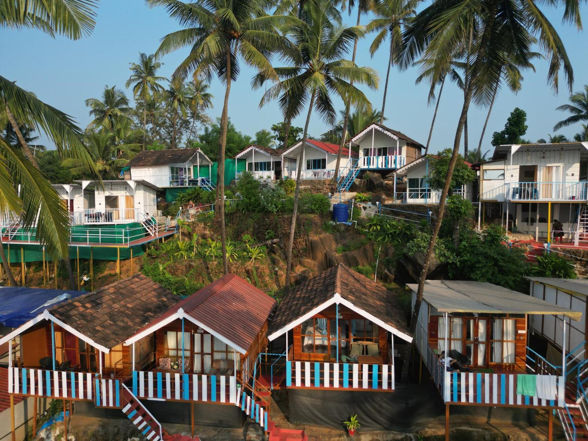 Hotel Hilltop Seaview Palolem Goa Esterno foto